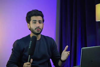 be your indian spokesperson video presenter and actor