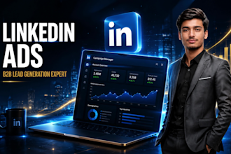 create and manage linkedin ads campaign for your business