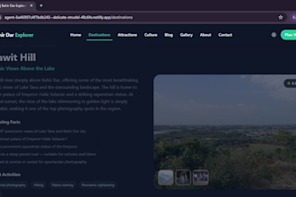 create professional blog websites