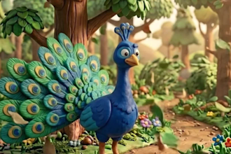 create a claymation stop motion 3d animated story video