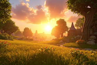 create 3d pixar style ai animation video, cocomelon  with consistent character