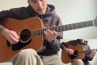 create and arrange an acoustic guitar track for you