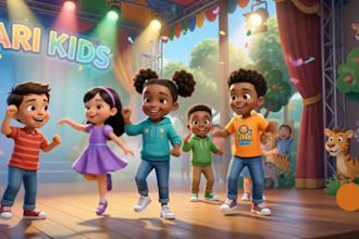 3d pixar style ai animation video 3d ai cartoon video 3d cartoon for kids