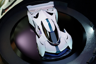 create a realistic hard surface 3d model for games