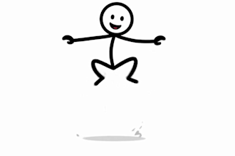 create a professional 2d stickman animation or stick figure explainer video