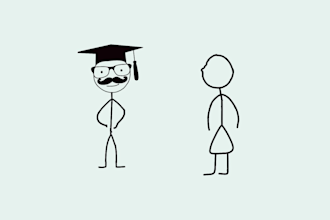 create simple 2d animated youtube video