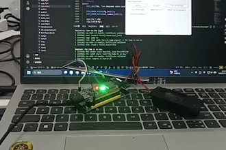 build esp32 deepseek voice assistant led dht low power