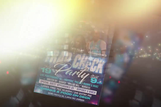 do music club birthday flyers