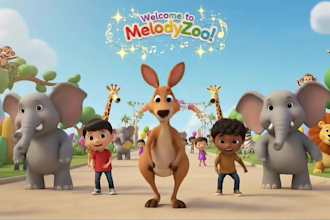 create fun and colorful 3d animated kids videos