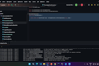your complete backend system with database integration