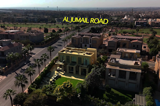 add 3d property outlines and callout titles to real estate drone videos