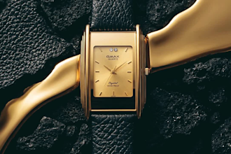 create luxury ai watch visualization and commercial videos