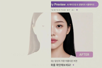 create realistic ai makeup preview and virtual plastic surgery
