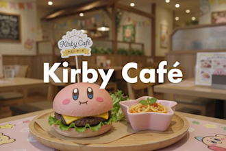 secure pokemon cafe reservations and japan themed cafe bookings sumo, kirby cafe
