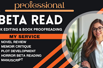 beta read or alpha read dark romance, erotica, horror, psychology, fantasy novel