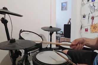 compose and record midi drums parts for your music