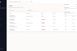 design ai saas UI UX in figma