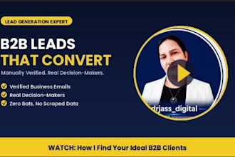 generate verified b2b leads with decision makers