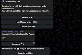 build a custom telegram bot with payments, subscriptions or ai in python