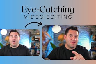 do talking head video editing youtube shorts editing and vsl