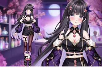 design custom vtuber live2d vtuber model vtuber rigging vtube studio