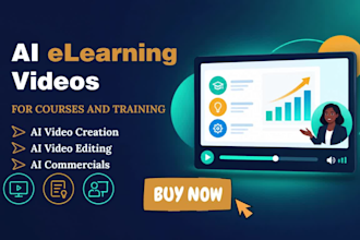 create ai elearning videos, animated explainers, and training videos