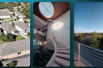 edit trendy real estate reels and cinematic property promos