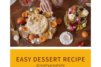 create tasty food cooking videos recipes like buzzfeed in 4k