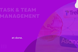 manage your team and tasks using trello, asana, or clickup