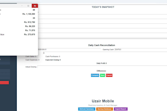 develop custom python tkinter gui desktop app with sqlite