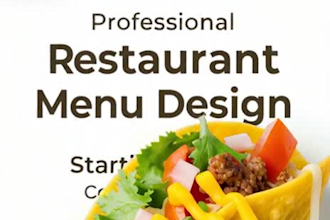 design restaurant ads for social media