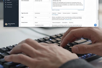 write aso app descriptions and top game titles for ai apps saas and mobile games