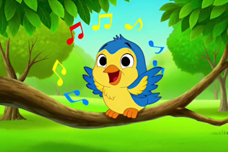 create custom 2d animation for kids