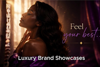 create a cinematic brand intro, promo reel or podcast reveal