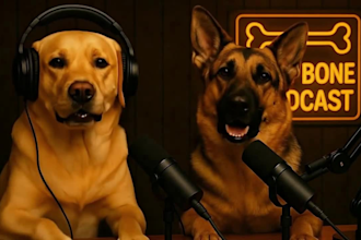 create realistic ai talking animal video, dog talk and lip sync