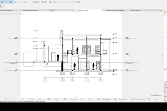 convert your sketch or 2d drawing into an archicad bim model