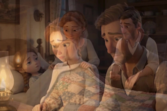 create animated children book trailer, children book teaser, book trailer promo