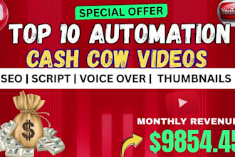 skyrocket youtube automated cash cow channel faceless cash cow videos for income