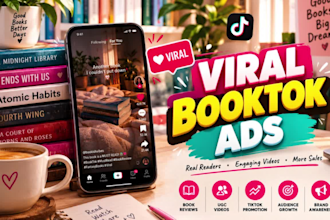 create booktok tiktok ugc videos kdp ugc book promotion ugc video ads booktok ad