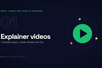 create ai animated educational explainer videos