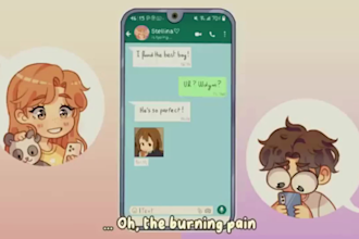 create 2d anime music videos, cartoon animation, intros and outros