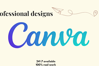 design anything in canva for you