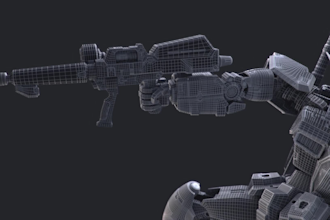 create clean animation ready character retopology