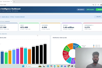 turn your CSV data into dashboard and PDF reports