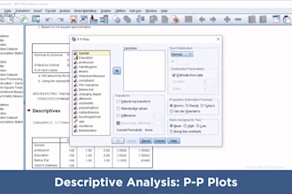 do expert survey data analysis and statistical analysis report using IBM spss