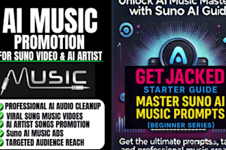 do ai music promotion for viral suno, urdio ai songs to real audience growth
