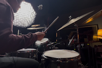 record professional drums for jazz blues big bands tracks