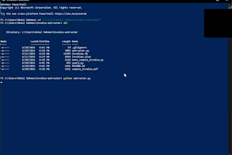 extract data from your PDF invoices into excel using python