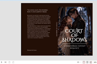 design paranormal romance and fantasy book cover