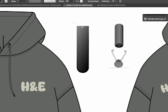 create professional hoodie tech pack for streetwear brands and manufacturers
